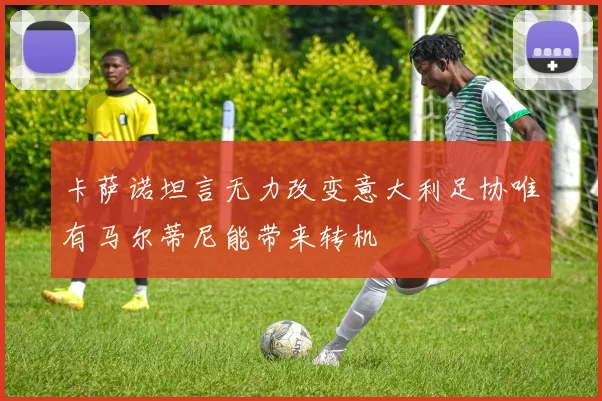 卡萨诺坦言无力改变意大利足协唯有马尔蒂尼能带来转机
